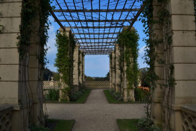 Roofed Pergola