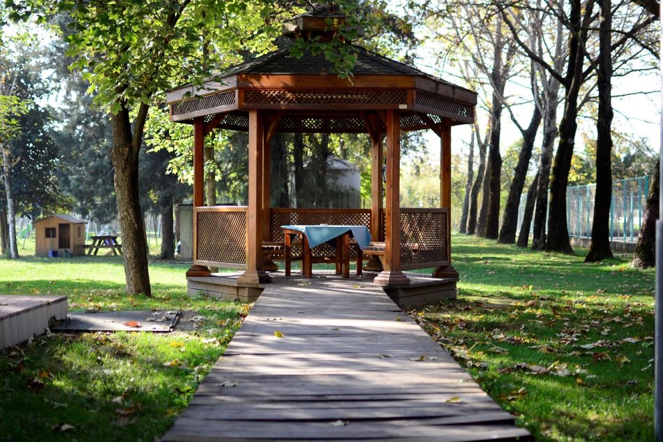 Pergola - pergola, nature, green